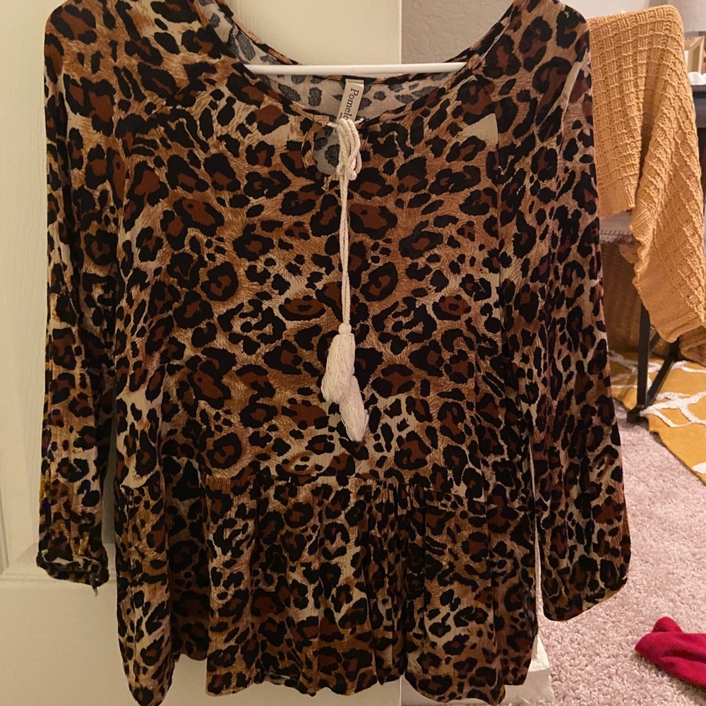 Cheetah top